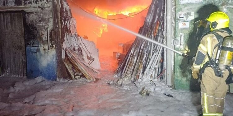 Multiple Fires Hit Industrial Zones in Israeli Occupied Territories