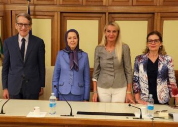 Families of Iranian Victims of Terrorism Decry MKO Ringleader’s Visit to Italy