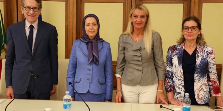 Families of Iranian Victims of Terrorism Decry MKO Ringleader’s Visit to Italy