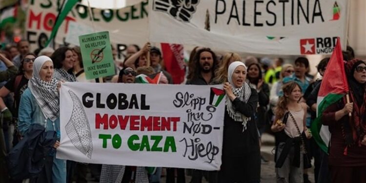 Mass Rallies Erupt across Europe against Israeli Atrocities in Gaza