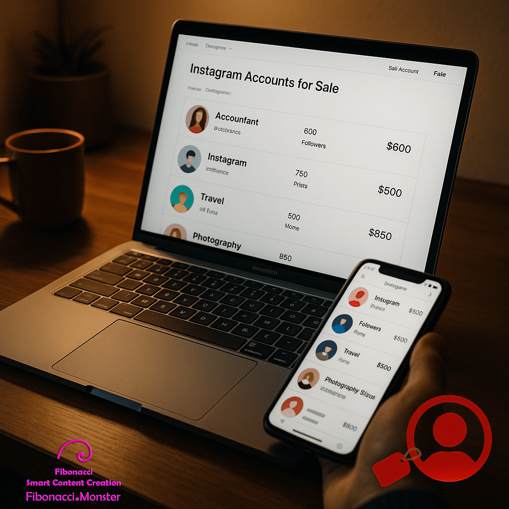 Buy and Sell Instagram Accounts