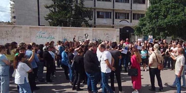 Alawites Protest HTS Abductions, Killings in Western Syria