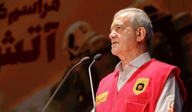 Pezeshkian vows to uphold Iran’s dignity, blames West for hypocrisy