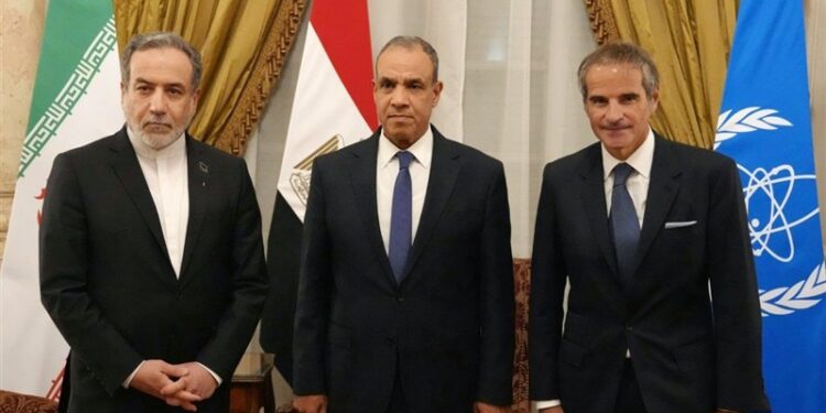 Egyptian FM Holds Talks with Iran’s Araqchi, IAEA Chief