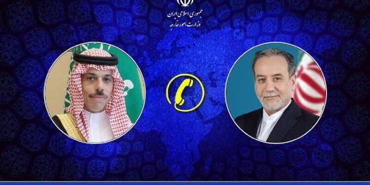 Telephone Conversation Between the Foreign Ministers of Iran and Saudi Arabia on Regional Developments