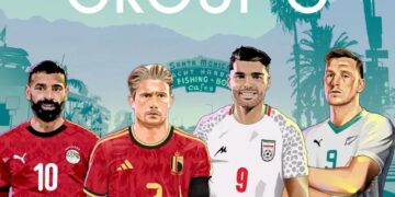 Iran versus Egypt, Belgium and New Zealand in Group G in FIFA World Cup